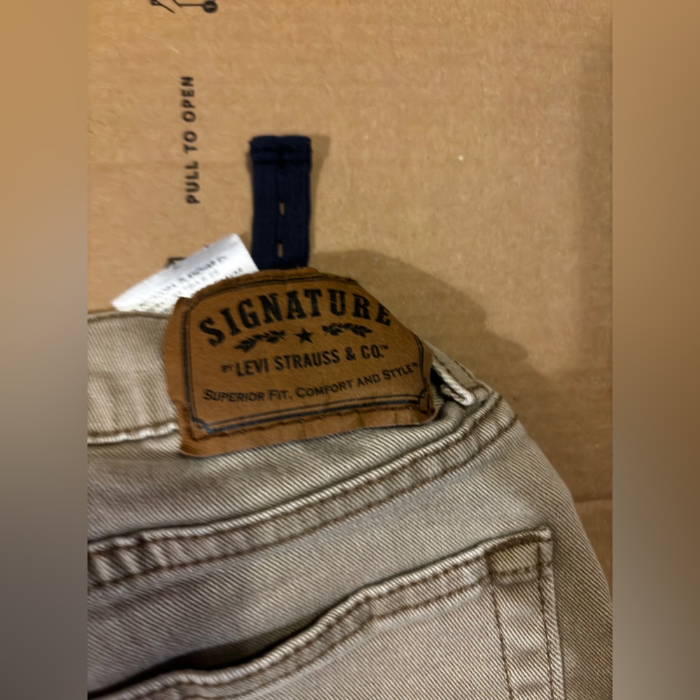 levi signature straight jeans